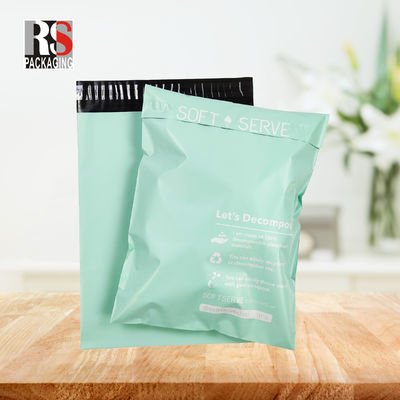 2 Mil Biodegradable Pre-Opened Mailer Bag Auto Packaging Custom Printed Poly Mailers