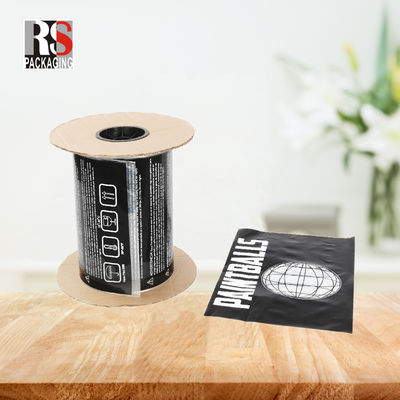 LDPE nhựa lỗ Fanfolded túi mở trước túi ô tô trên một cuộn in màu