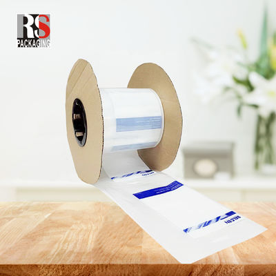 Plastic Pre mở Poly túi trên một quạt cuộn gấp lỗ túi ô tô