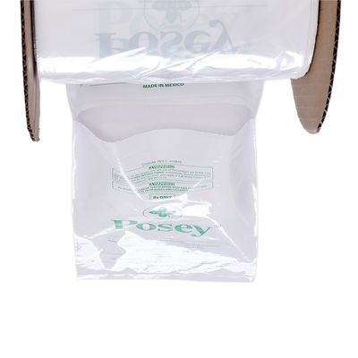 LDPE rõ ràng nhựa trước mở Poly túi trên một cuộn bên Gusset túi ô tô cho quần áo