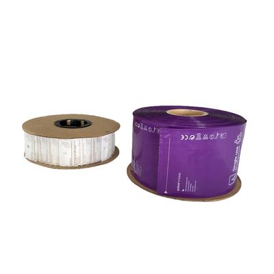 Ngành công nghiệp LDPE PE Autobag Poly Bags mở trước trên cuộn cho máy tự động