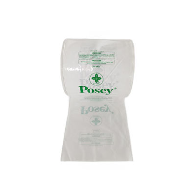 8X10 &quot; 2 Mil trắng trở lại túi poly mở trước trên một cuộn lỗ cho dễ dàng phân phối