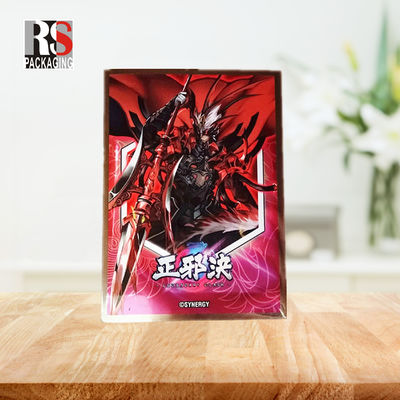 66x91 Thương mại Thẻ thể thao tay áo in màu quà tặng PP TCG bảo vệ thẻ cứng