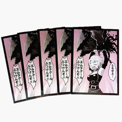 Tiêu chuẩn Poly Game Card Protector tay áo đóng gói túi in tùy chỉnh