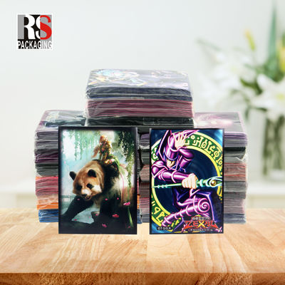 Tiêu chuẩn Poly Game Card Protector tay áo đóng gói túi in tùy chỉnh