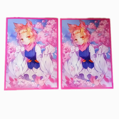 Nhìn rõ Nhựa tùy chỉnh MTG Thẻ tay áo TCG Yugioh Trading Card Protectors