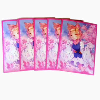 Nhìn rõ Nhựa tùy chỉnh MTG Thẻ tay áo TCG Yugioh Trading Card Protectors