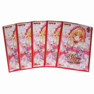 Bàn bếp nhựa Anime Game Card Protector tay áo tùy chỉnh kích thước và in logo
