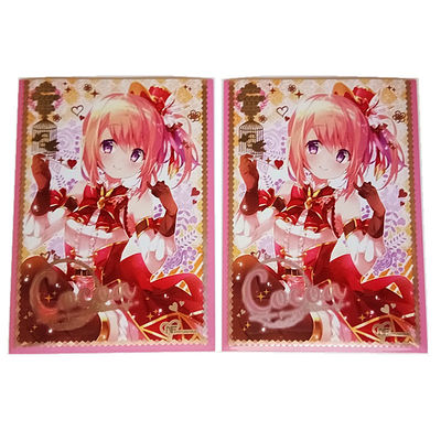 PVC cứng nhựa Top Loader Trading Card Protectors hai mặt minh bạch