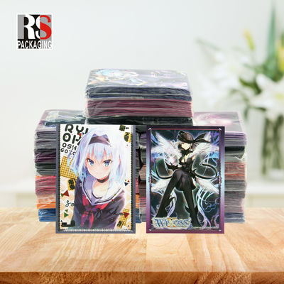 PVC cứng nhựa Top Loader Trading Card Protectors hai mặt minh bạch