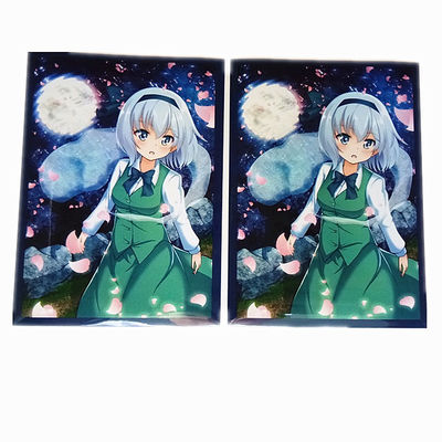 Bảo vệ thẻ tùy chỉnh trong suốt tay áo Hologram OPP Bảo vệ thẻ kinh doanh nhựa