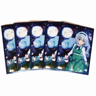 Bảo vệ thẻ tùy chỉnh trong suốt tay áo Hologram OPP Bảo vệ thẻ kinh doanh nhựa
