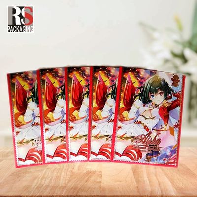 66x91 Trading Key Card Sleeves PP Sport Business Card Holder Sleeves tùy chỉnh