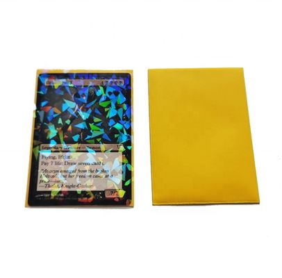 Top Open PP Trading Game Card Sleeves Holographic Toploader Sleeves Custom Art in ấn