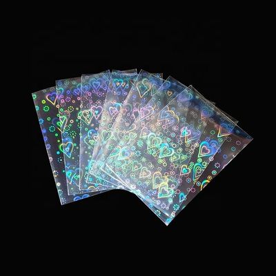 Top Open PP Trading Game Card Sleeves Holographic Toploader Sleeves Custom Art in ấn