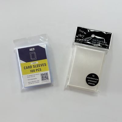 Deck Game Card Sleeves Soft Trading Card Protective Sleeves For Playing Card Holder (Màn chơi thẻ mềm)