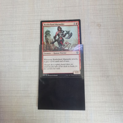 50 / 60 / 100 PCS Đen Thẻ tay áo Toploaders Cho Thẻ Giao dịch