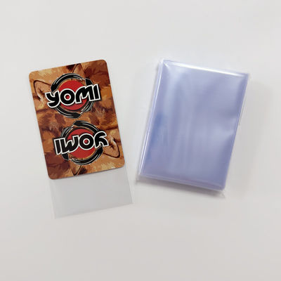 Soft Double Laser Waterproof Toploader cho 100PCS Custom Art Printed Sports Card Sleeves