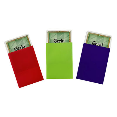 Soft Double Laser Waterproof Toploader cho 100PCS Custom Art Printed Sports Card Sleeves