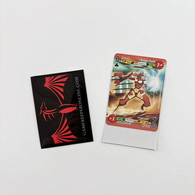 Glossy Matte Gaming Custom Card Protector Sleeves 50 / 60 / 100pcs mỗi gói
