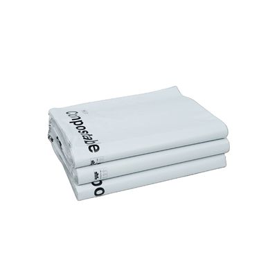 White LDPE Plastic Poly Shipping Bag For Clothes Bao bì tùy chỉnh