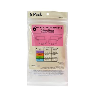 PET / CPP nhựa tùy chỉnh in túi niềng cho vớ đồ lót đồ lót