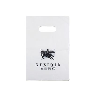 Custom Mylar Die Cut Handle Poly Bags Thẻ quà nhựa tái chế Thẻ mua sắm