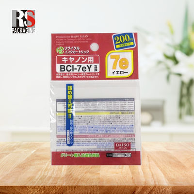 OPP BOPP Poly Bag Biodegradable Transparent Cellophane Header Bags Bao bì