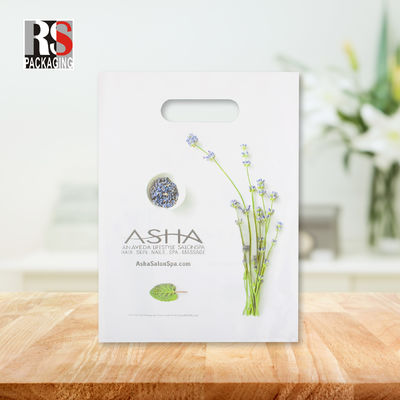 Bao bì nhựa tái chế Poly Custom Biodegradable mua sắm túi cho quần áo