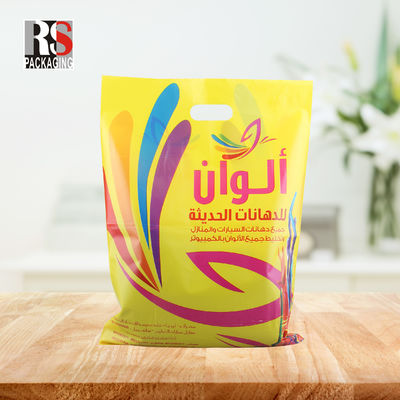 Bao bì nhựa tái chế Poly Custom Biodegradable mua sắm túi cho quần áo