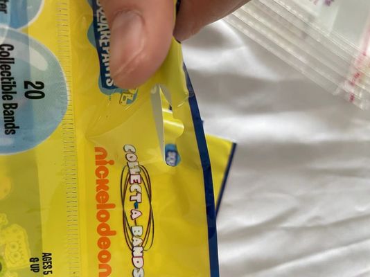 Bản thân gắn kết con dấu Bopp Poly túi cho đồ trang sức bông tai đóng gói tùy chỉnh in