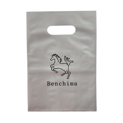 LDPE không mờ tay cầm túi mua sắm nhựa bán lẻ túi mua sắm Logo tùy chỉnh