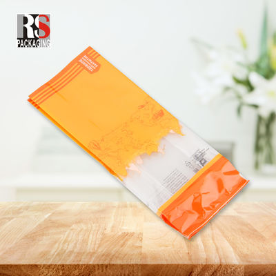 Micro Perforated Wicket Bread Bag Logo tùy chỉnh in hình vuông dưới túi cho đóng gói bánh