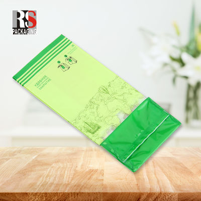 Micro Perforated Wicket Bread Bag Logo tùy chỉnh in hình vuông dưới túi cho đóng gói bánh