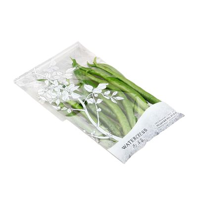 Thẻ tùy chỉnh kích thước túi microperforated túi nhựa poly đóng gói cho bánh quy trái cây