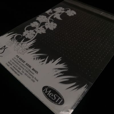 Thẻ tùy chỉnh kích thước túi microperforated túi nhựa poly đóng gói cho bánh quy trái cây