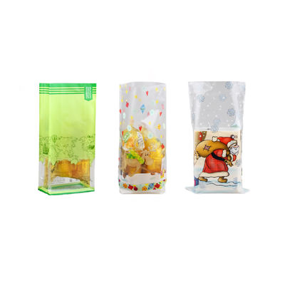 Tùy chọn rõ ràng Cốm dưới Cellophane túi Cốm dưới đứng lên túi cho kẹo kẹo