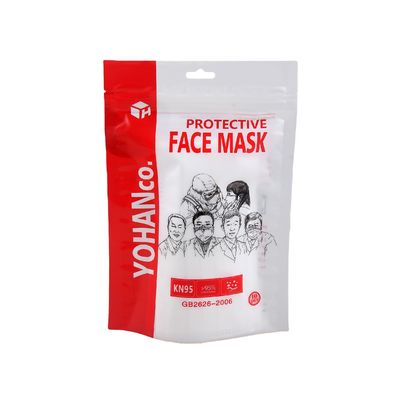 RS31-1 3 lớp Laminated Poly Bag Plastic Zip Lock Packaging Bag Cho Mặt nạ
