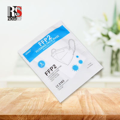 RS31-1 3 lớp Laminated Poly Bag Plastic Zip Lock Packaging Bag Cho Mặt nạ
