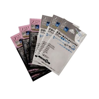 Wire Line Packaging Clear Stand Up Zipper Bag Dấu ẩm Đối với USB Cable Packaging