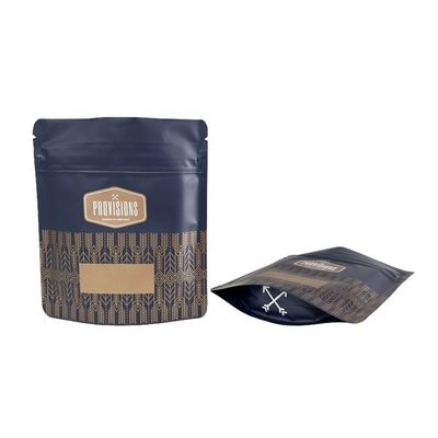 Tùy chỉnh in đứng lên Zipper túi cho dưa chuột Sesame Chia hạt đóng gói túi
