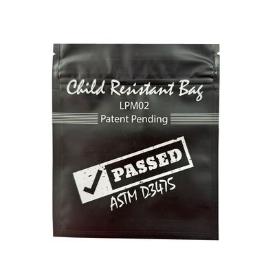 Chất chống mùi mờ Mylar Stand Up Foil Zip Lock Mylar Pouch Bag chống trẻ em