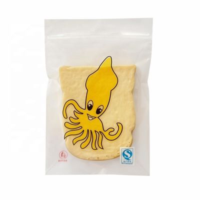 Đơn vị hóa kích thước phía sau mặt niêm phong nhựa gói thực phẩm bánh quy bánh mì ngũ cốc gói túi