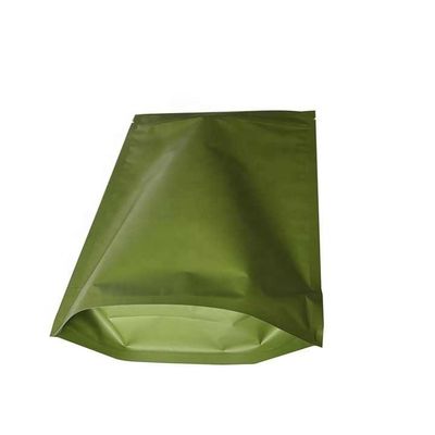 Màu sắc kim loại nhựa đứng lên Zipper Bag Glossy Matte Zipper pouch bao bì túi