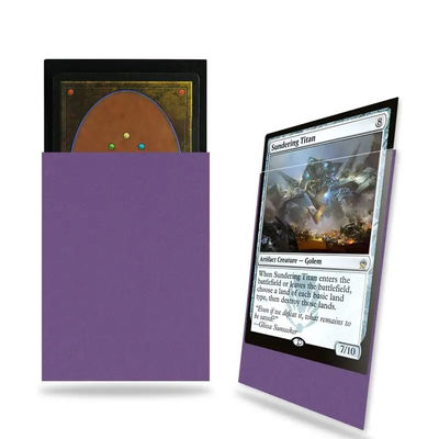 Đơn vị kích thước Deck tay áo / thẻ giao dịch tay áo Soft Touch