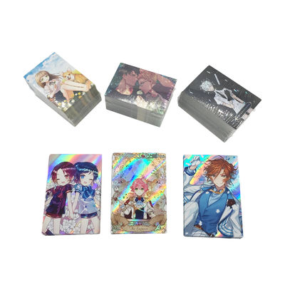 Thẻ Holographic tùy chỉnh Thẻ giao dịch sáng bóng Thẻ chơi trò chơi Thẻ toàn diện Bảo vệ thẻ