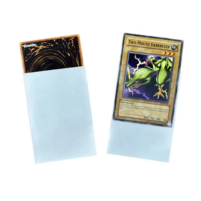 Đơn giản trắng cao cấp TCG thẻ tay áo Dragon Shield tay áo cho các thẻ bảo vệ