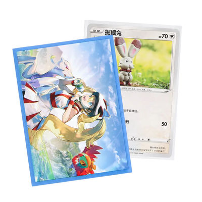 Custom Printed Pattern Clear Art Card Sleeves Phong cách thời trang được làm từ vật liệu PP cho thẻ chơi game kích thước tiêu chuẩn MTG