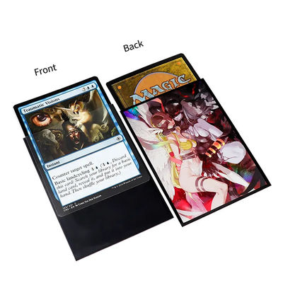 Custom Holographic Art Anime Game MTG Size Trình giữ thẻ giao dịch