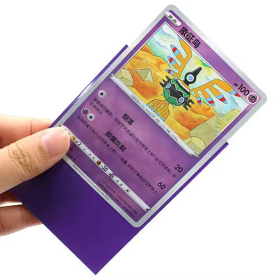 Màu xanh sáng Đen Linered cao cấp sức mạnh tuyệt vời Anti-Glare MTG Matte Trading Card sleeves